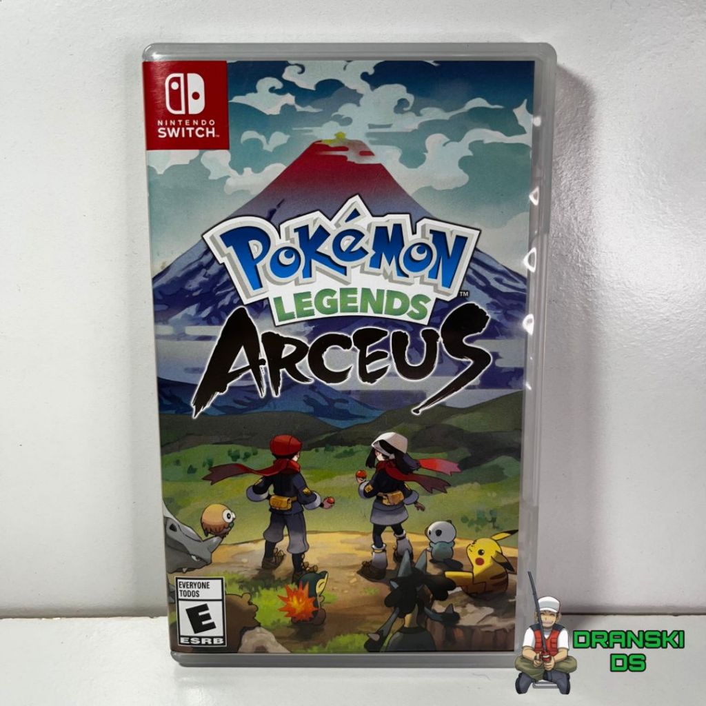 Pokémon Legends Arceus - Capa + Encarte Originais (Sem Jogo)