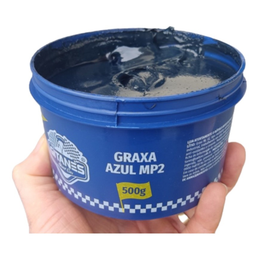 Graxa Lítio Azul Lubrifica Rolamento Alta Temperatura 500g | Shopee Brasil