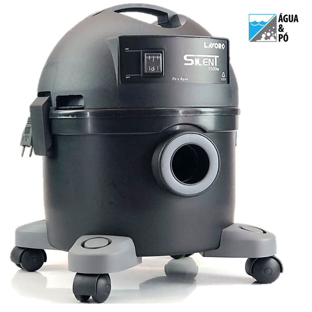 Aspirador de Pó e Água Lavor Silent 12L 1500W
