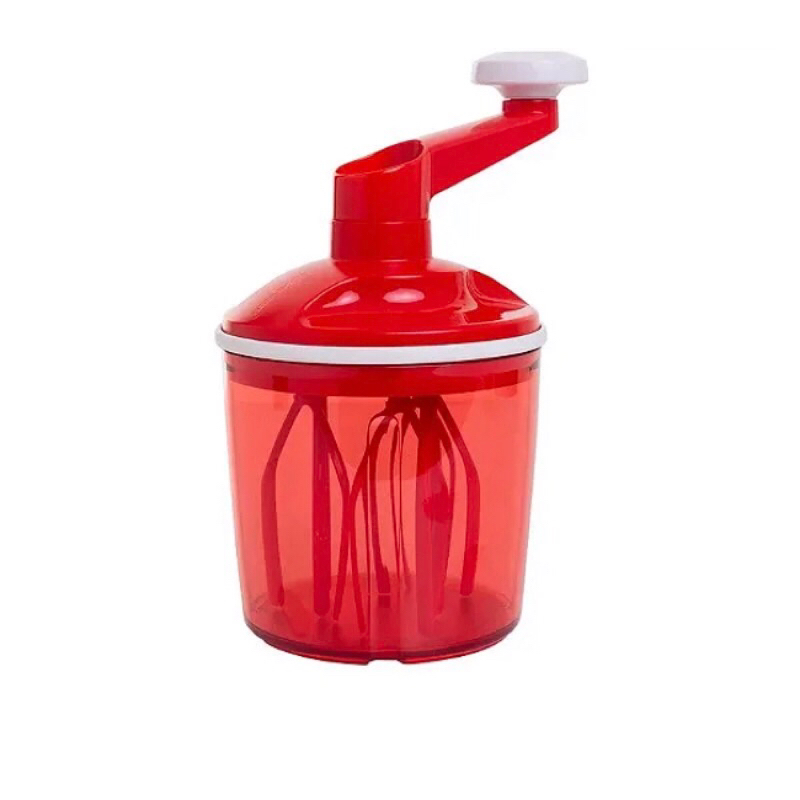 Batteur Manuel Tupperware Speedy Chef Rouge - Neuf En Carton