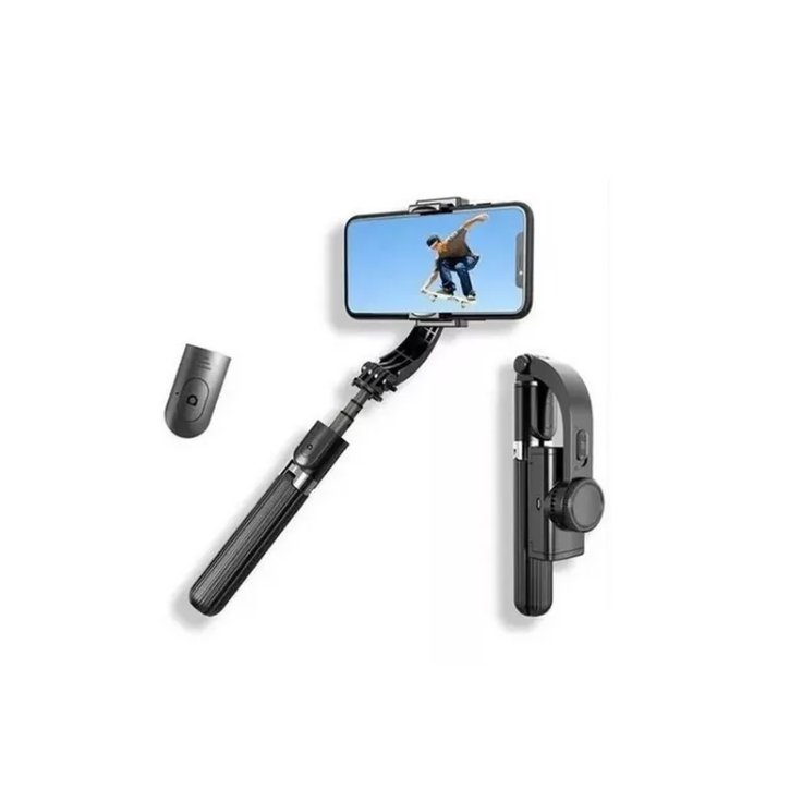 Estabilizador Gimbal Smartphone Selfie Bluetooth C Tripé L08