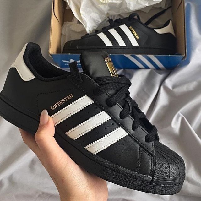 Tenis Adidas Superstar Foundation Preto - Rock City