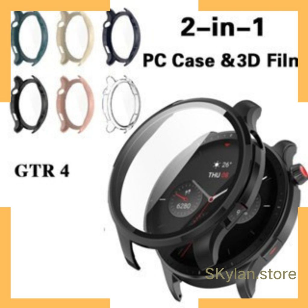 Capa Acrilico protetor de tela Compativel Para Amazfit GTR 4