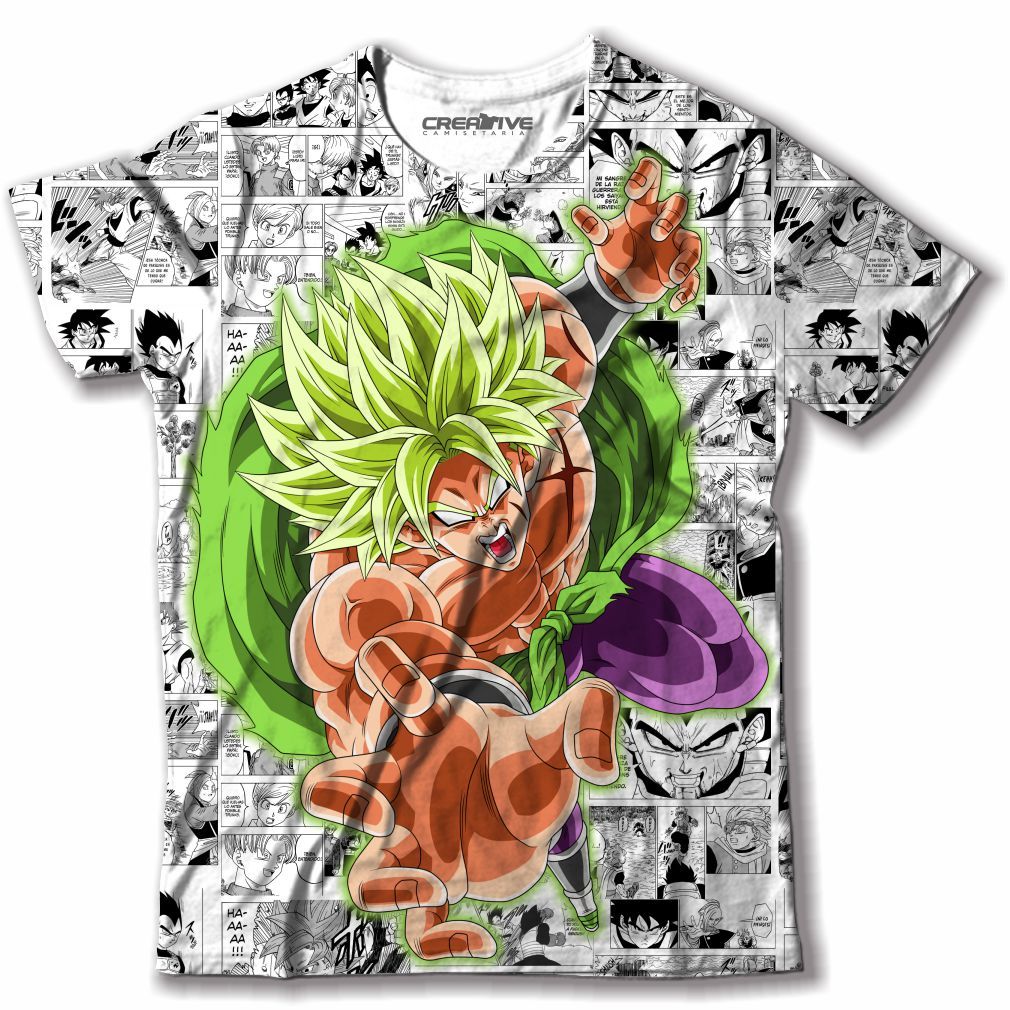 Camiseta Infantil T - Dragon Ball Super Broly 02