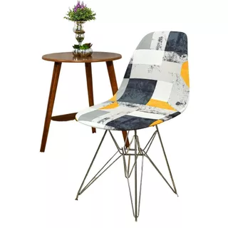 Kit Capas De Cadeira Jantar Eiffel Eames Superoferta