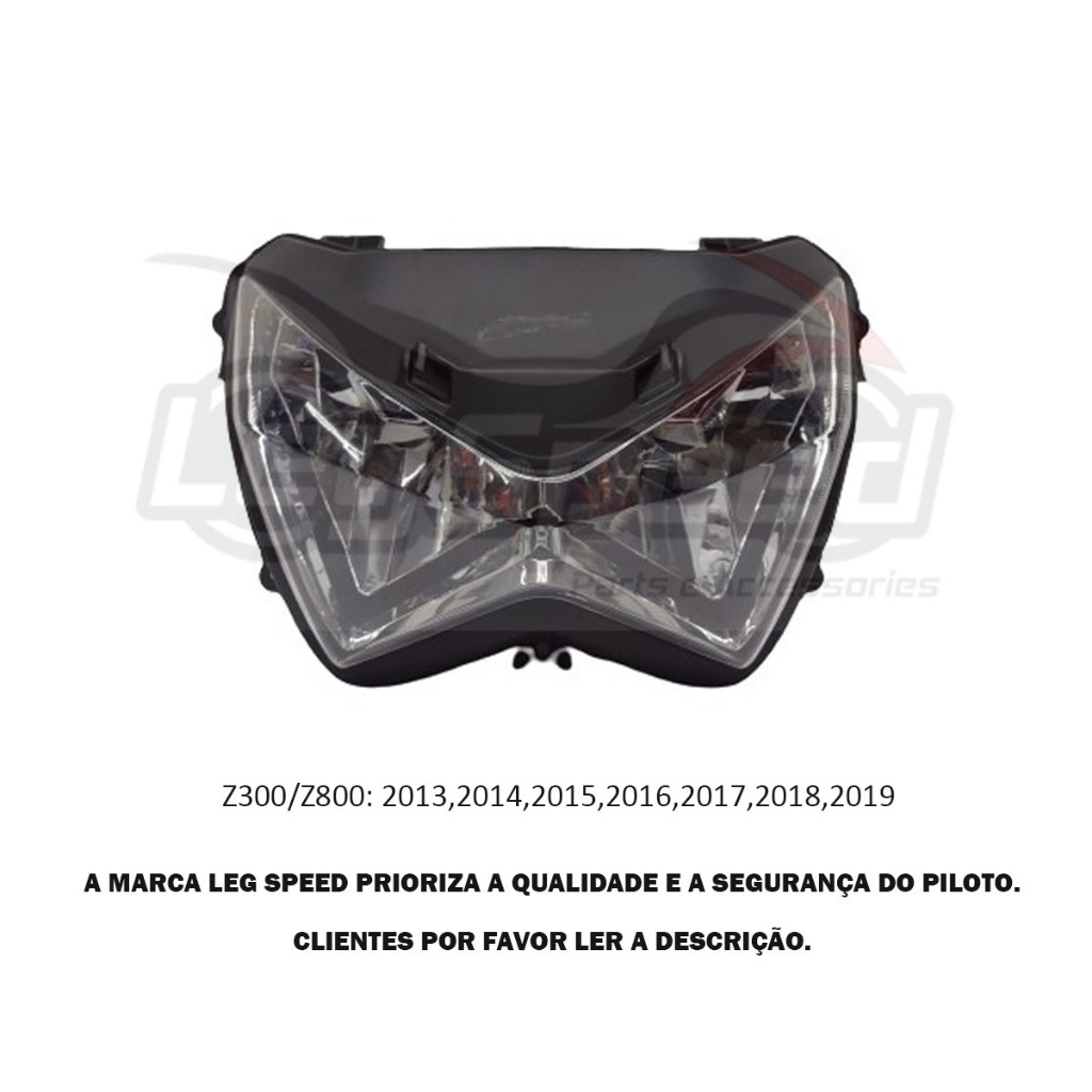 FAROL Z300 13/19 Z800 2013 A 2016 MODELO ORIGINAL | Shopee Brasil
