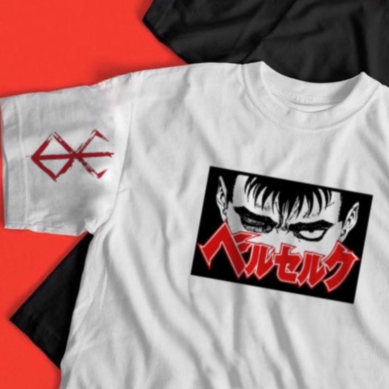 T-shirt Berserk Casca - Anime Manga - 100% Coton - Tailles S à 5XL - Noir - Personnalisable