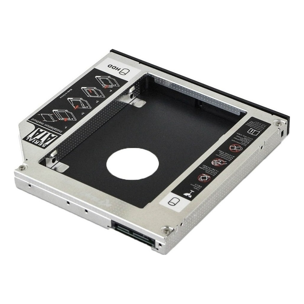 Case Caddy Adaptador Gaveta HD SSD Notebook Sata 12.7mm