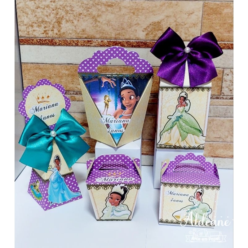 kit caixas Clássicas- A princesa e o Sapo - Princesa Tiana | Shopee Brasil