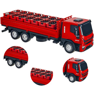 Brinquedo Infantil Caminhão Miniatura Super Frota Bombeiros