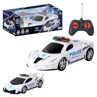 Carro Controle Remoto Cks Toys Polícia Abre Portas - 26 Centímetros -  Recarregável