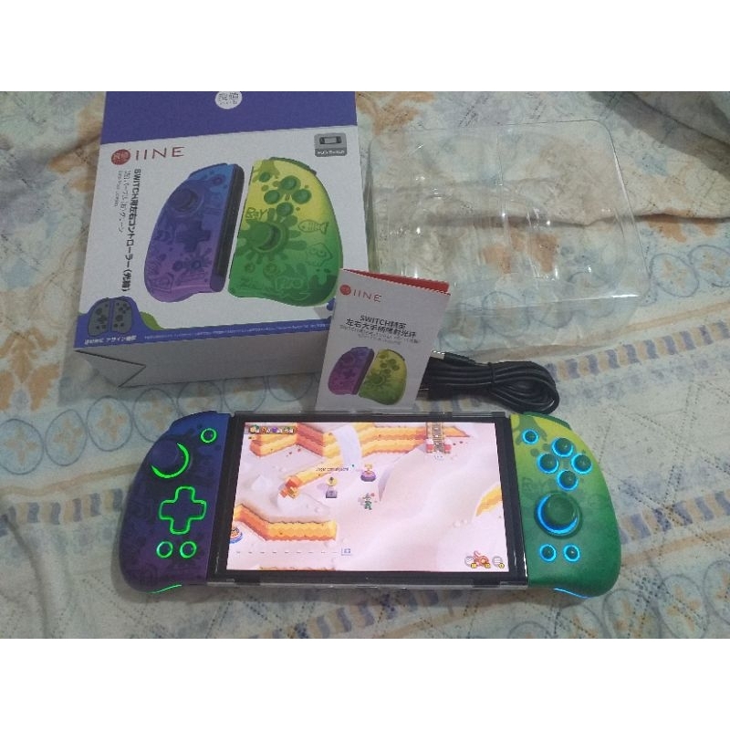 Splatoon de joycons de interruptor personalizado inspirado