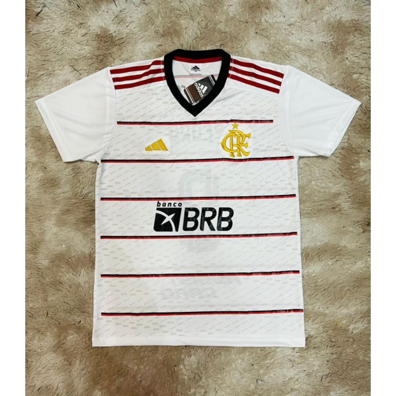 Blusa de Time Flamengo Branca | Shopee Brasil