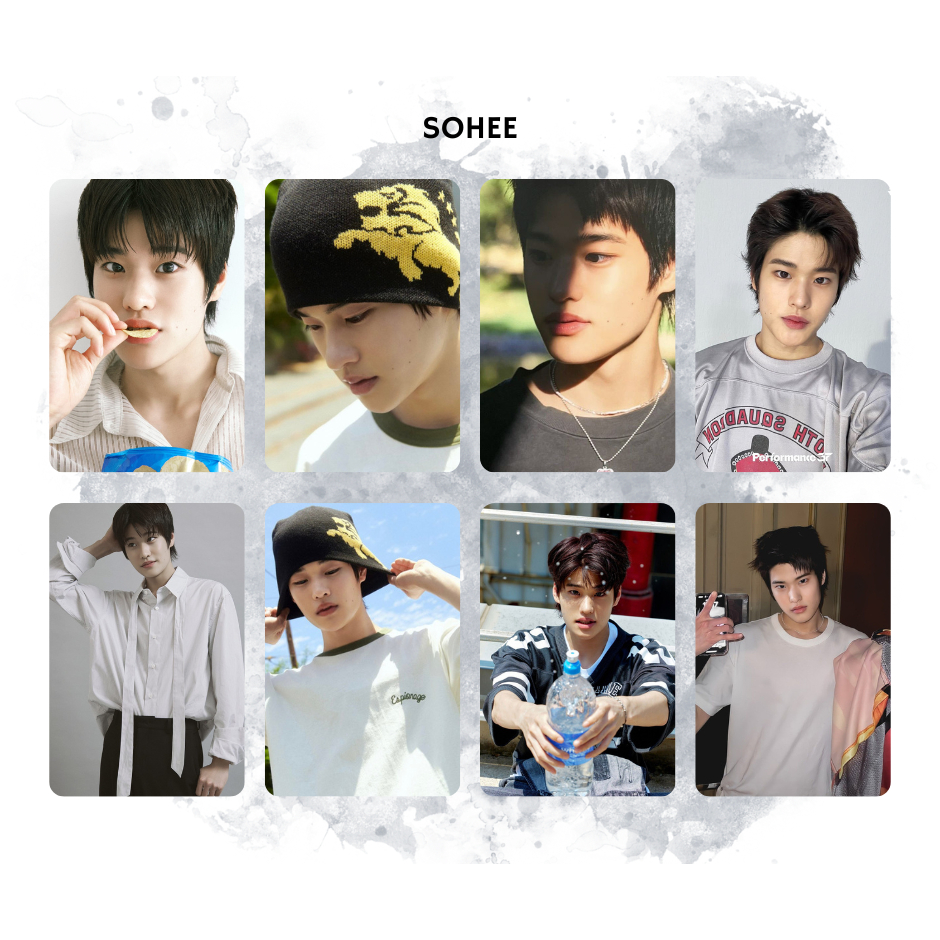 RIIZE - Kpop kit photocards fanmade - Shotaro, Eunseok, Sungchan