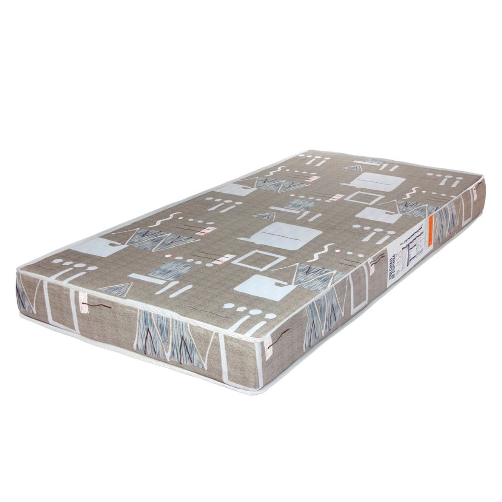Colchão Solteiro D20 Bello Conforto Com Selo Inmetro 78x1,88x12 Dupla face Tecido Liso Anti-mofo