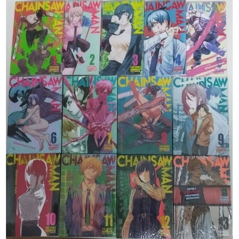 ChainSaw Man Volumes complete sua coleção volume avulsos PANINI