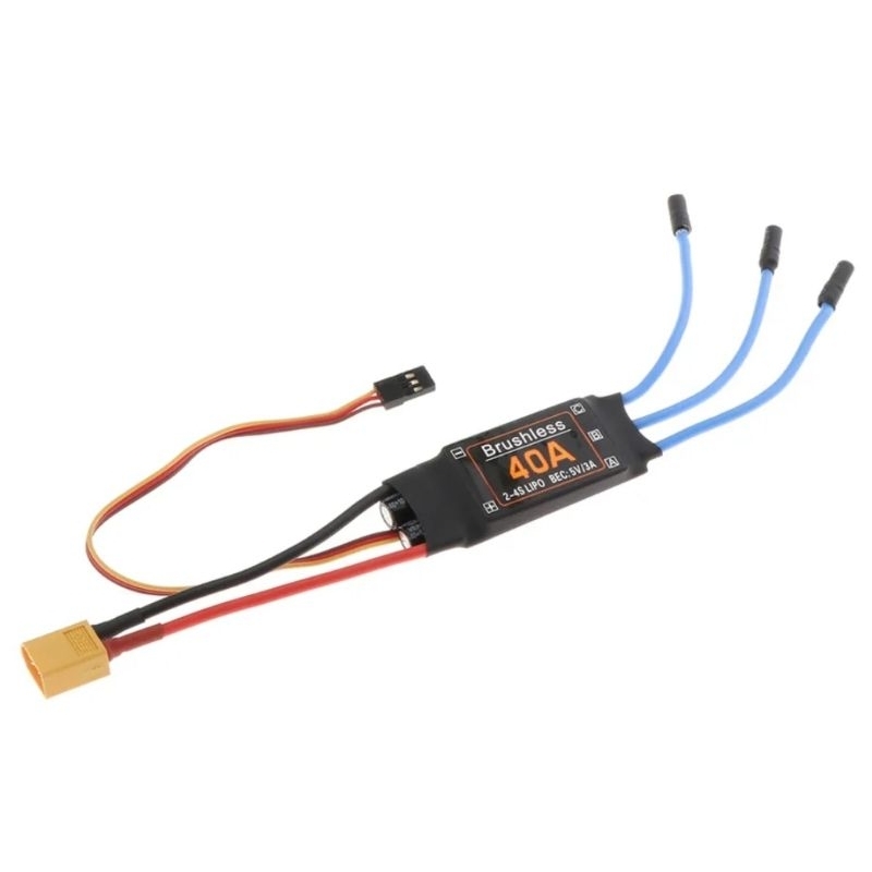 esc 40a speed control 3s 4s bec interno para motor brushless lipo modelismo rc