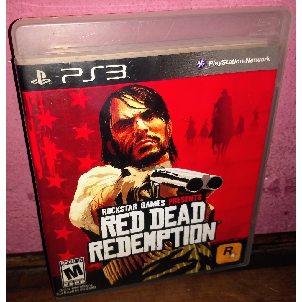 Red Dead Redemption Ps3 Mídia Física Original Playstation 3