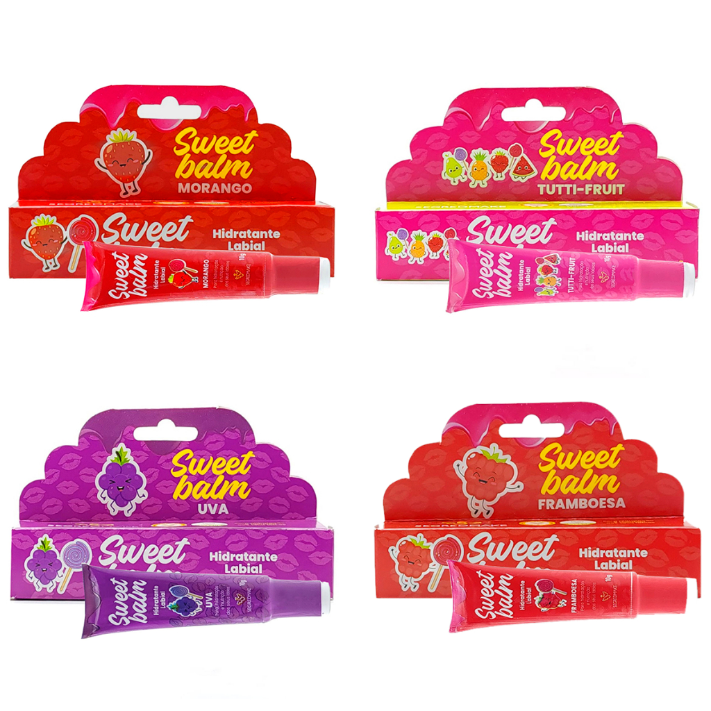 Hidratante labial Sweet Balm carmed Efeito Gloss - Sensação do Momento!!!