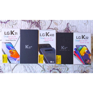 Celulares LG da vitrine da loja