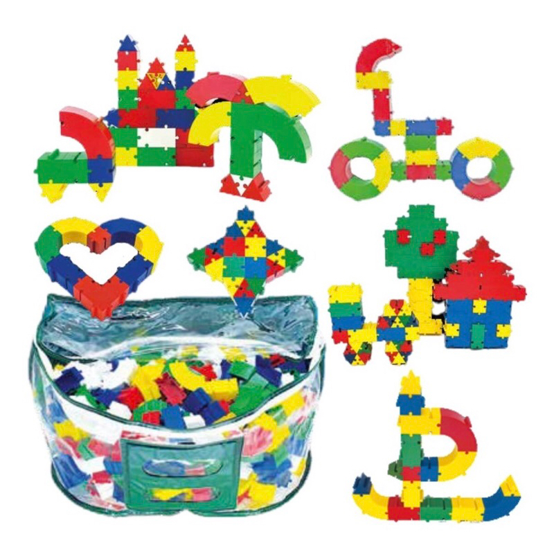 Blocos de Montar Educativos Montando Tudo 500 peças | Shopee Brasil