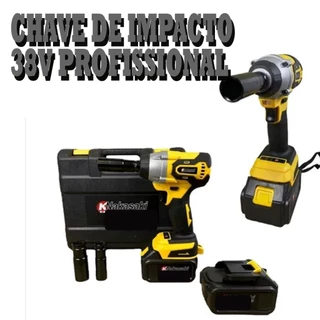 Chave De Impacto Bateria Lítio 38v Parafusadeira