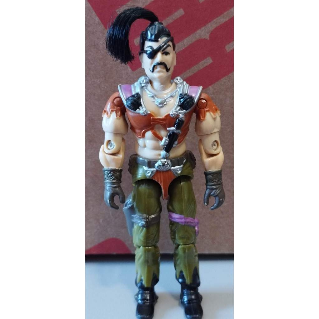 Comandos Em Ação Gi Joe - ZANZIBAR (v1) 1987 DREADNOK PIRATE