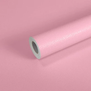 Papel de Parede Adesivo Lavavel no Modelo Texturizado Casca na Cor Rosa Claro