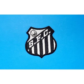Patch Aplique Bordado Time de Futebol SFC Santos modelo 02