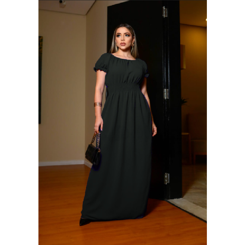 Vestido Longo de Tecido na Black Friday 2025 | BuscaProdutos