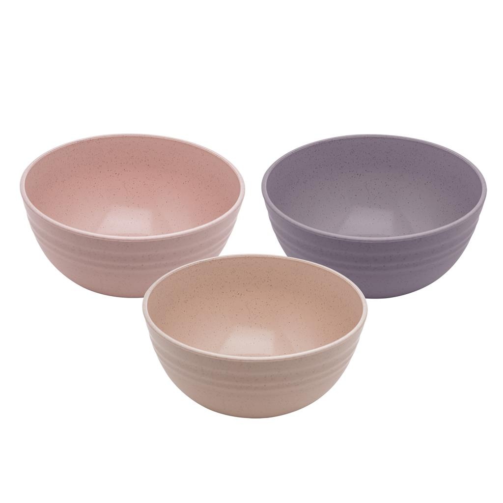 Kit Bowls de Bambu e PP Lines SortidoS 15x7,5cm - Lyor