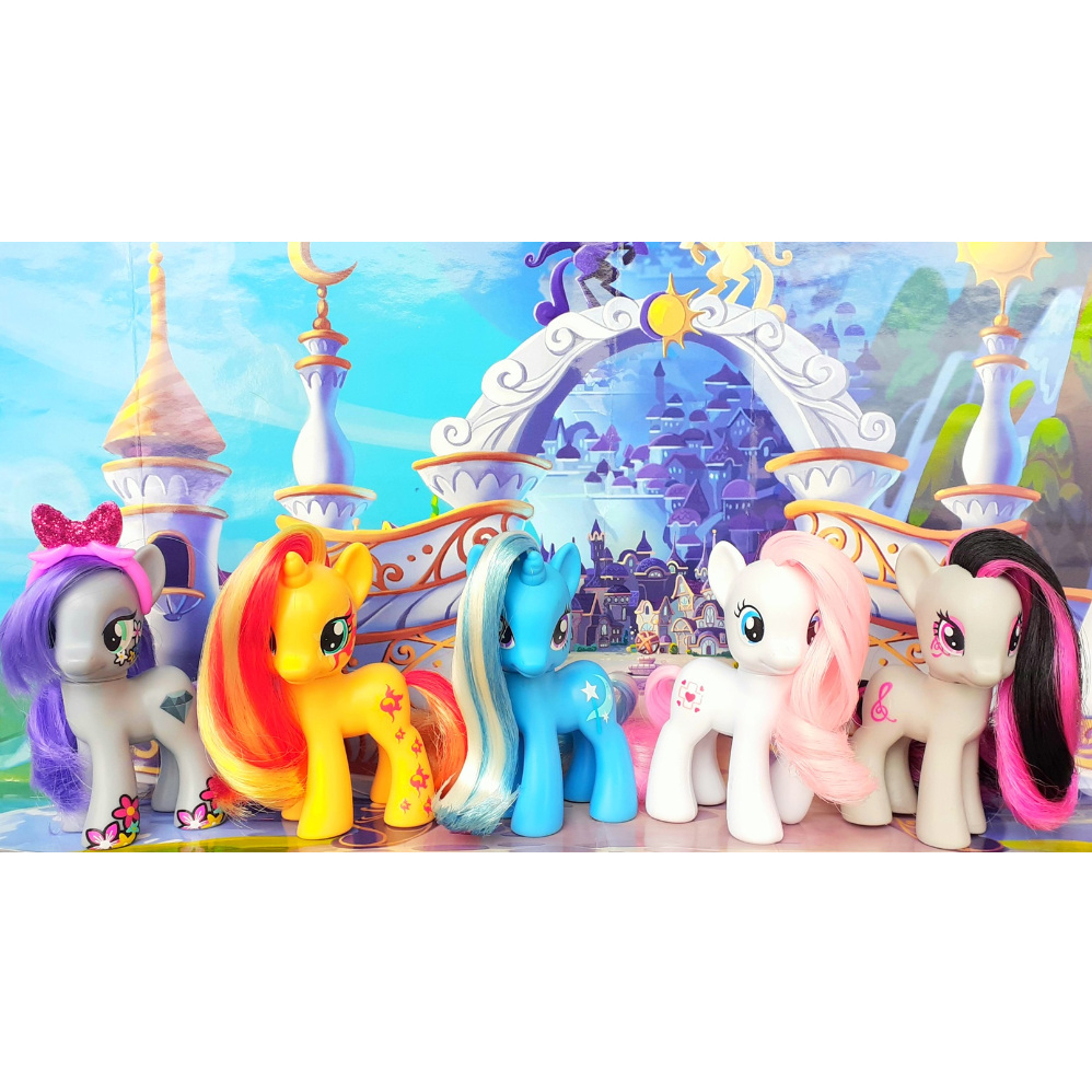 My Little Pony Rarity's Royal Gem Carriage  Imagens de brinquedos, Pôneis, My  little pony brinquedo
