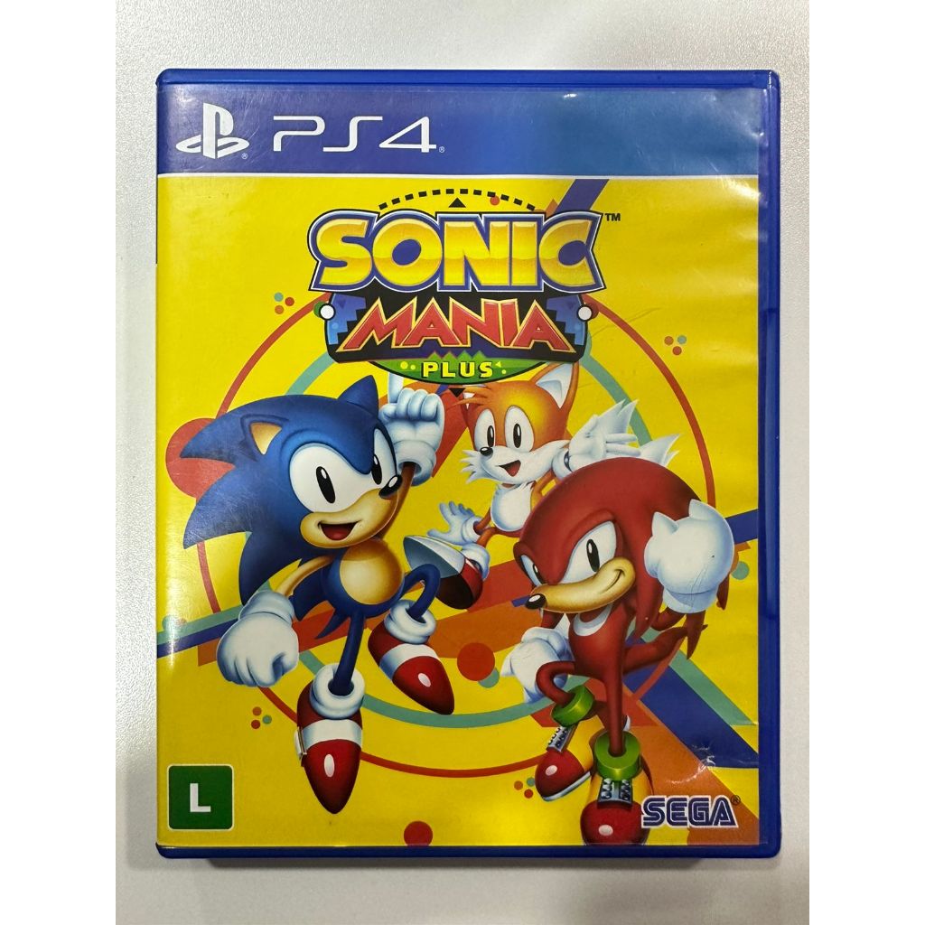 Sonic Mania Sonic Mania Standard Edition SEGA PS4 Físico