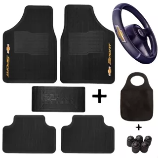 Tapete De Carro CHEVROLET + Proteção Volante + Lixo De Carro em Oferta na Shopee