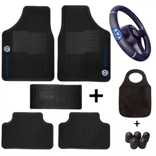 Tapete de Carro Volkswagen + Capa de Volante em Oferta na Shopee
