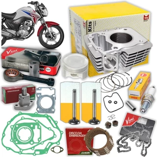 Kit Motor Cg 150 Fan Flex 2010 2011 2012 Original Metal Leve