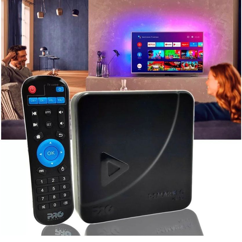 Receptor Pro Eletronic Smart 4k