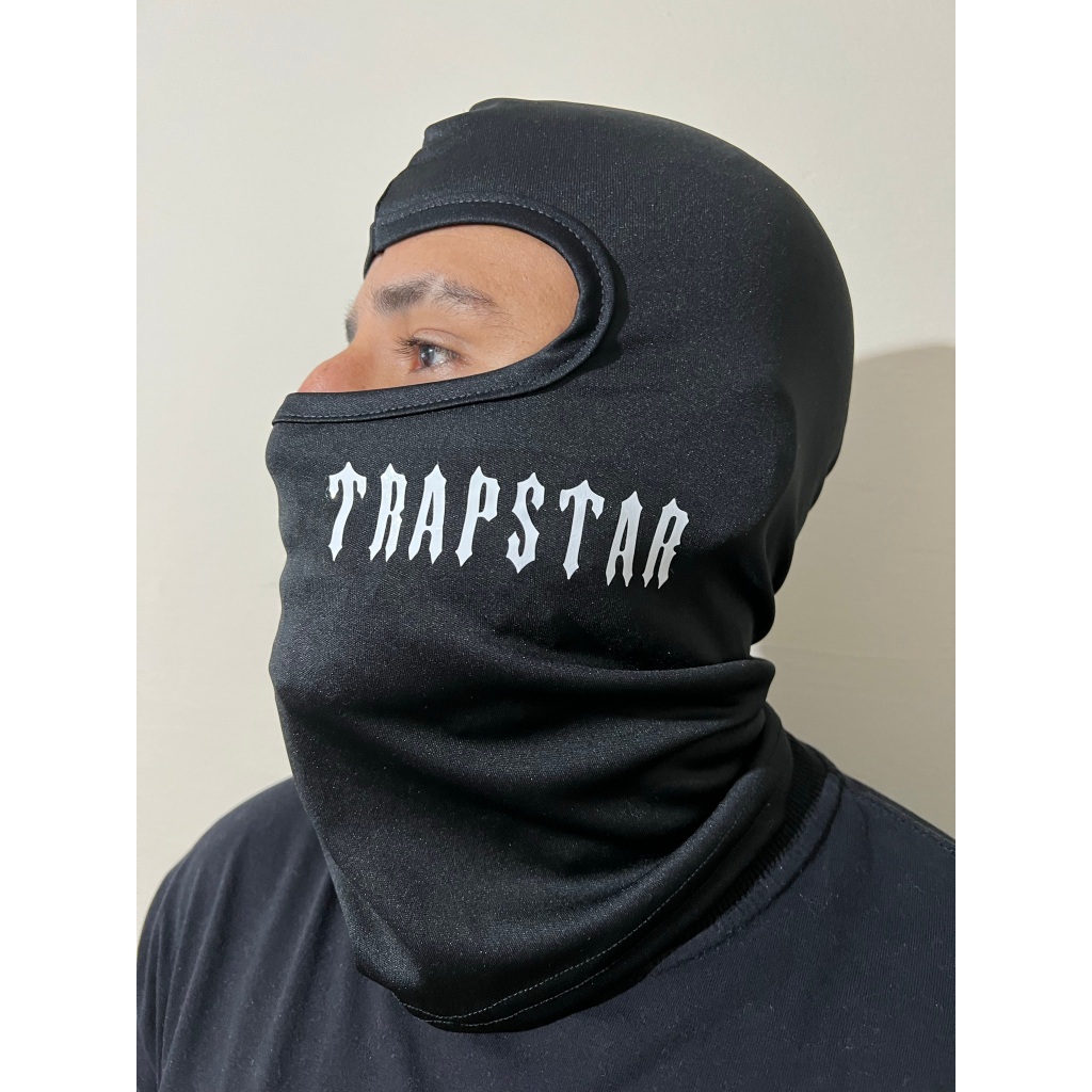 Balaclava Preta Lisa Trapstar Branco Shopee Brasil