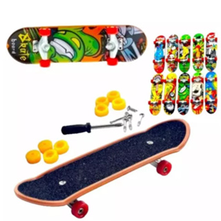 Skate Dedo Profissional De Madeira Com Rolamento Fingerboard - Escorrega o  Preço