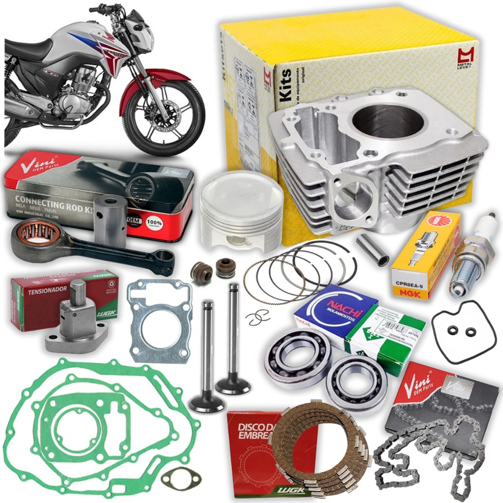 Kit Motor Biela Válvulas Dafra Speed 150 2013