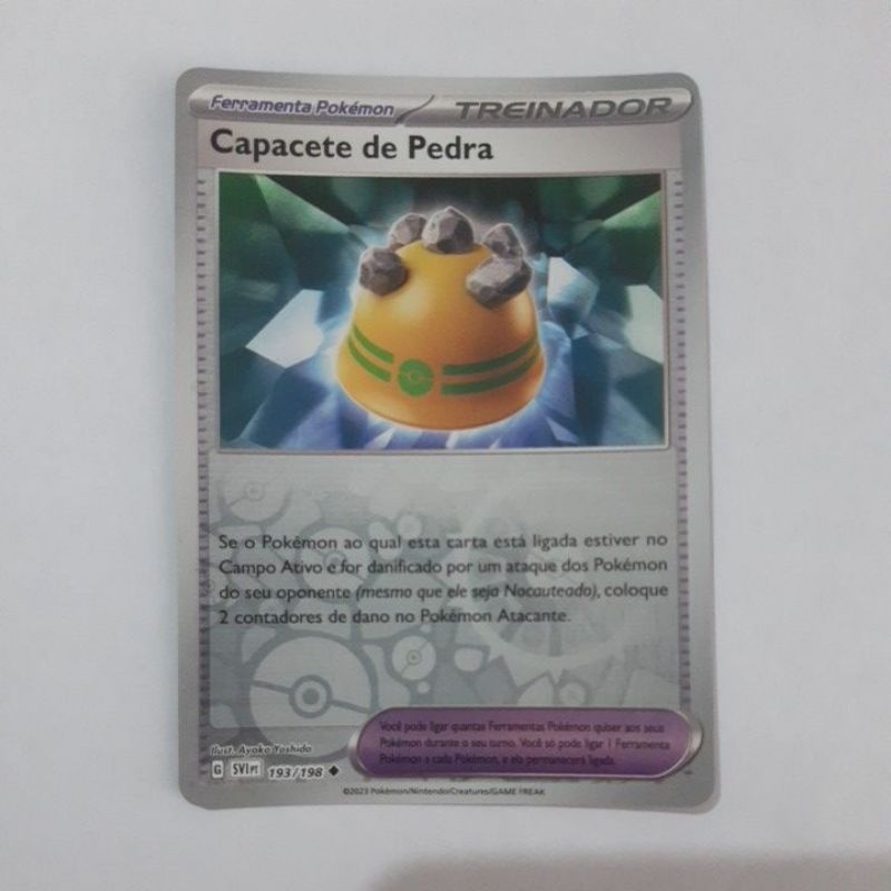 Capacete de Pedra, Pokémon