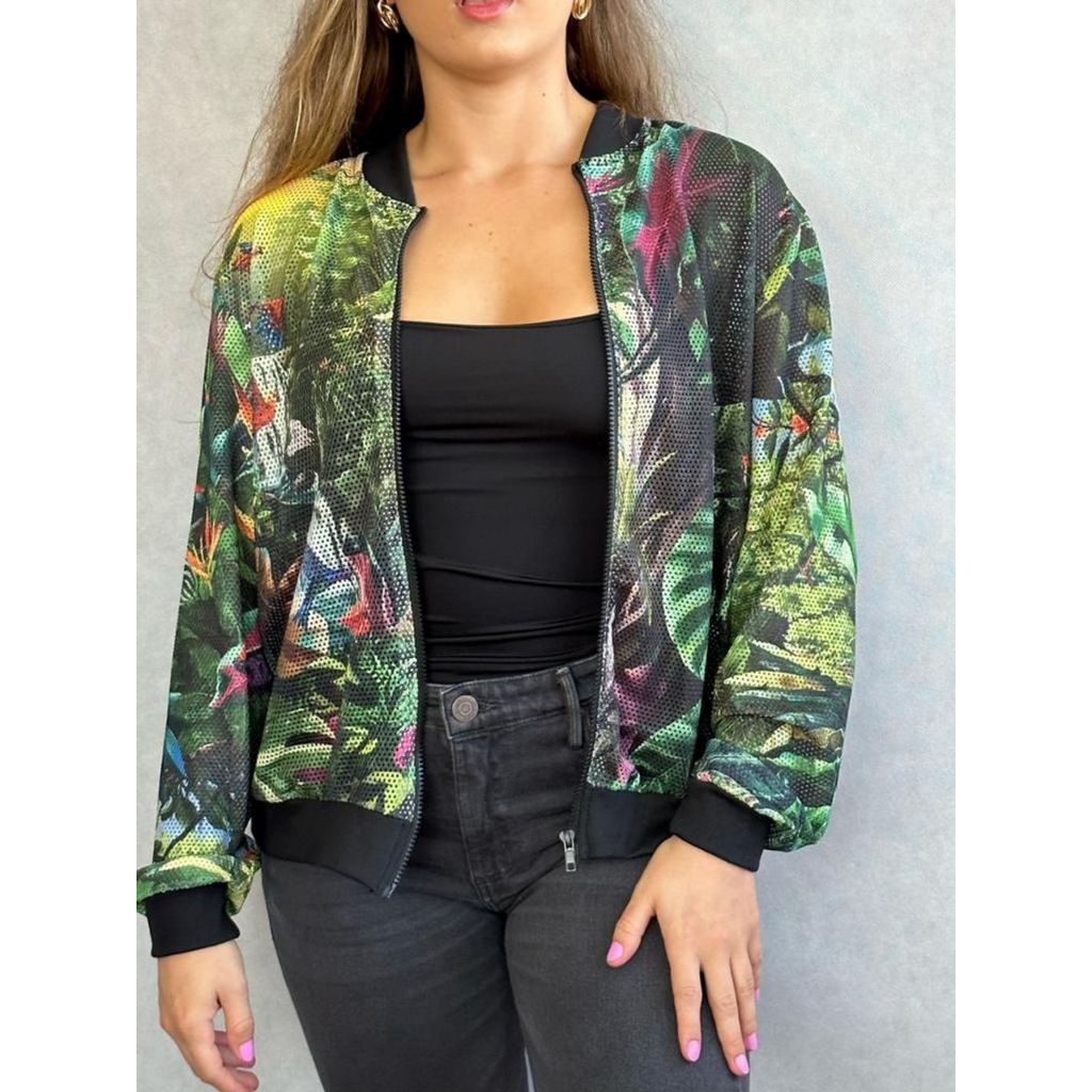 Jaqueta bomber hot sale farm