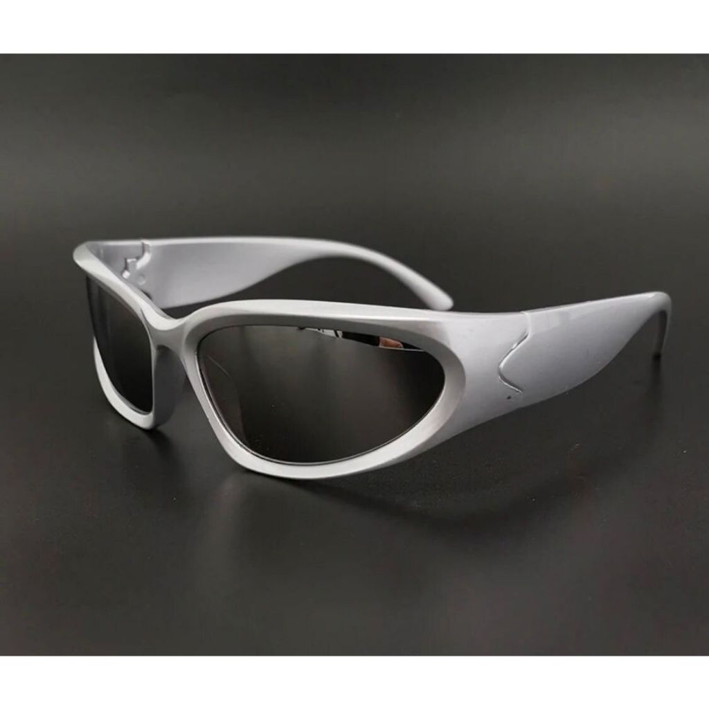 Óculos De Sol Ciclope Futurista Rave Unissex Proteção Uv400 | Shopee Brasil