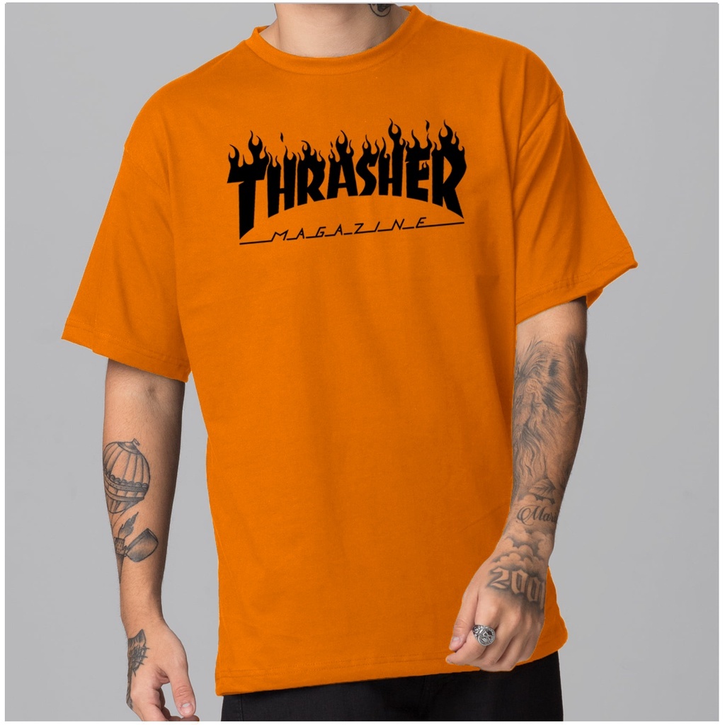 Camiseta Thrasher - Camisa Streetwear Blusão Skate Masculina Feminina