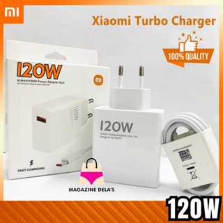 Carregador 120w Turbo para Xiaomi Redmi Note Poco X3 Mi 11t Pro 12 F4 Gt Mi 9/10