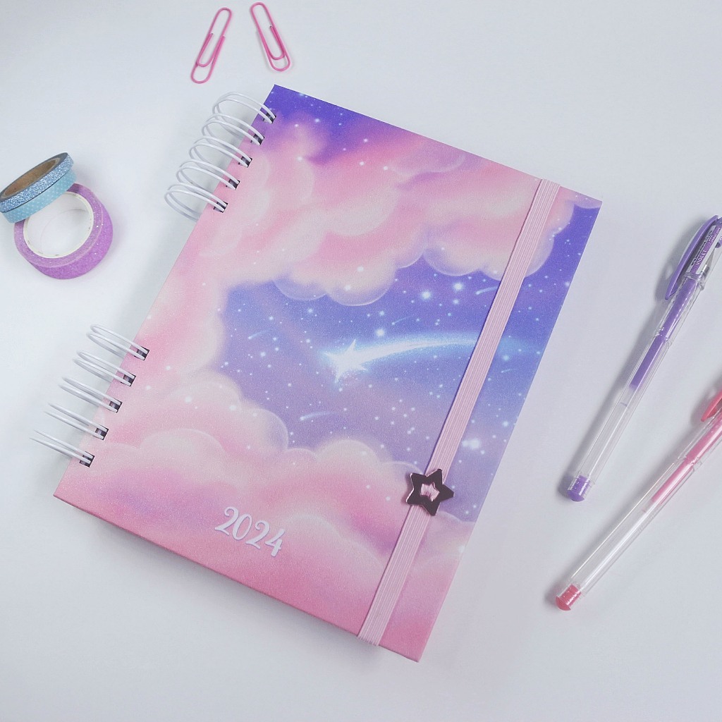 Agenda 2024 Nova Coleção - Tamanho A5