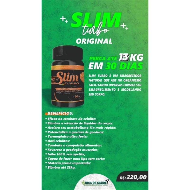 Emagrecedor New Green Gold 30 Cápsulas - Mega