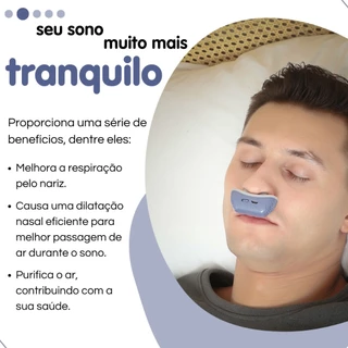 Dispositivo Eletrônico Antirronco Micro CPAP Apnea Stop