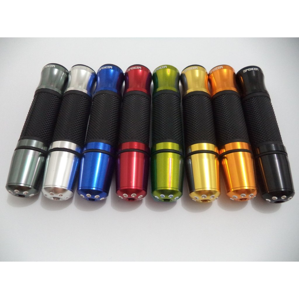 Manopla Moto Com Peso Esportiva Alumínio Modelo