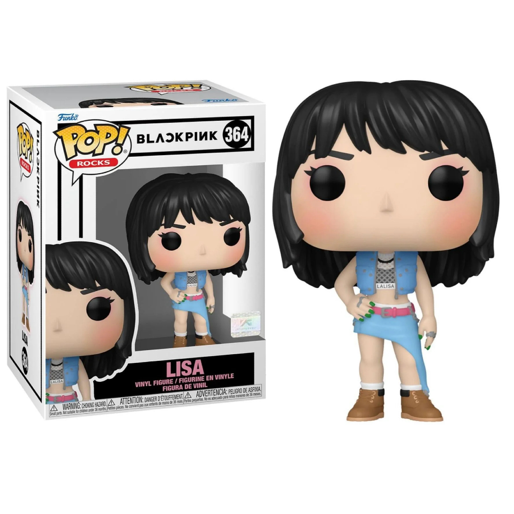 Funko Pop! Rocks Black Pink Lisa 364 | Shopee Brasil